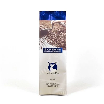 Verpackung von Kaffeebohnen